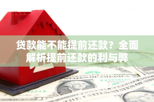 石棉贷款能不能提前还款？全面解析提前还款的利与弊