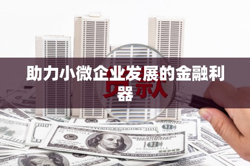 石棉助力小微企业发展的金融利器