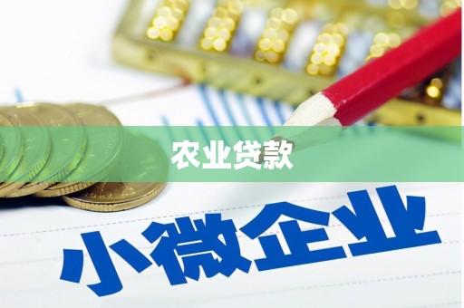石棉农业贷款