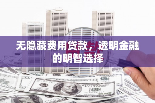 石棉无隐藏费用贷款，透明金融的明智选择